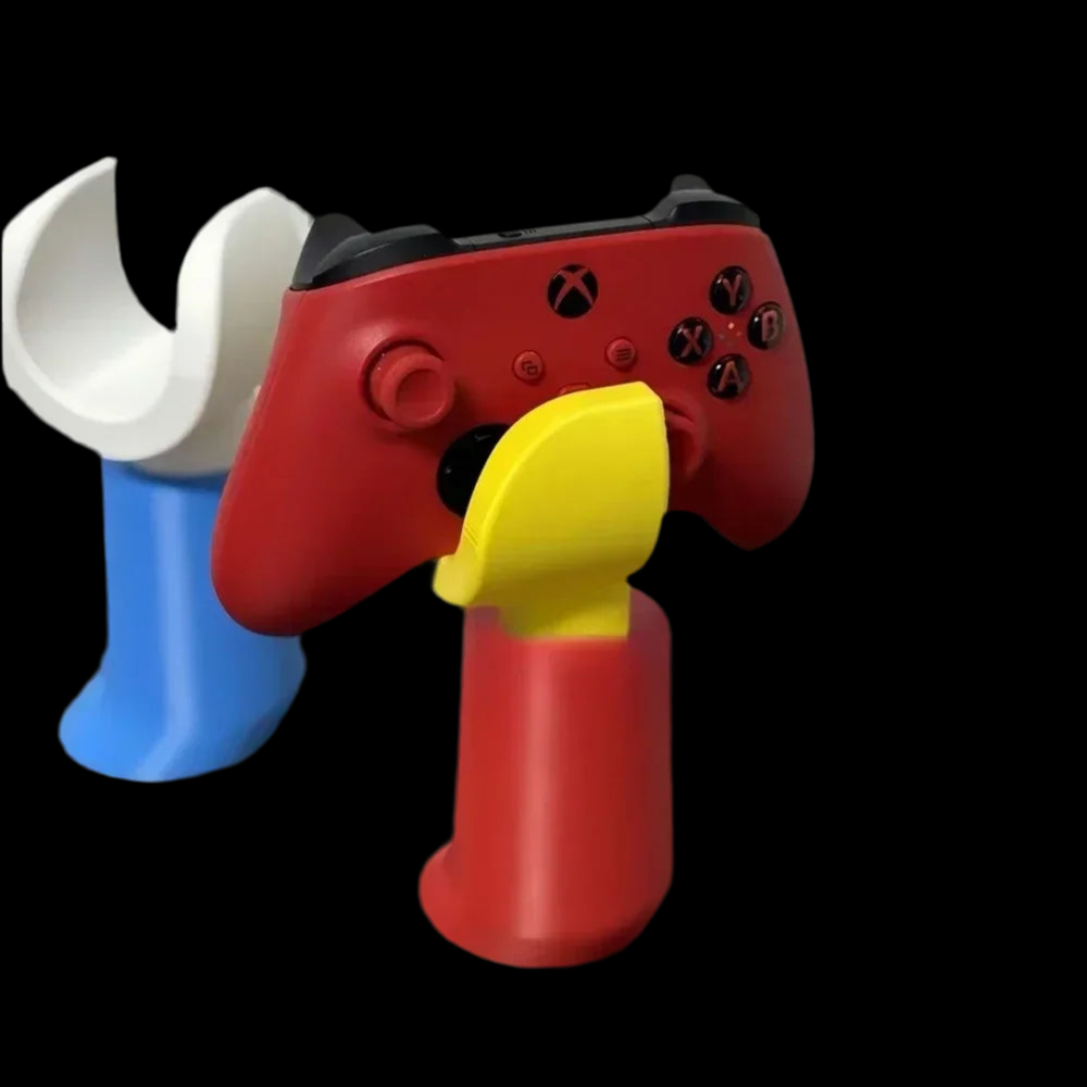 Desktop Universal PS5 PS4 PS3 Handle Holder Xbox Gamepad Holder Xbox Switch Steam Handheld Cute Arm Storage Stand For LEGO Fans