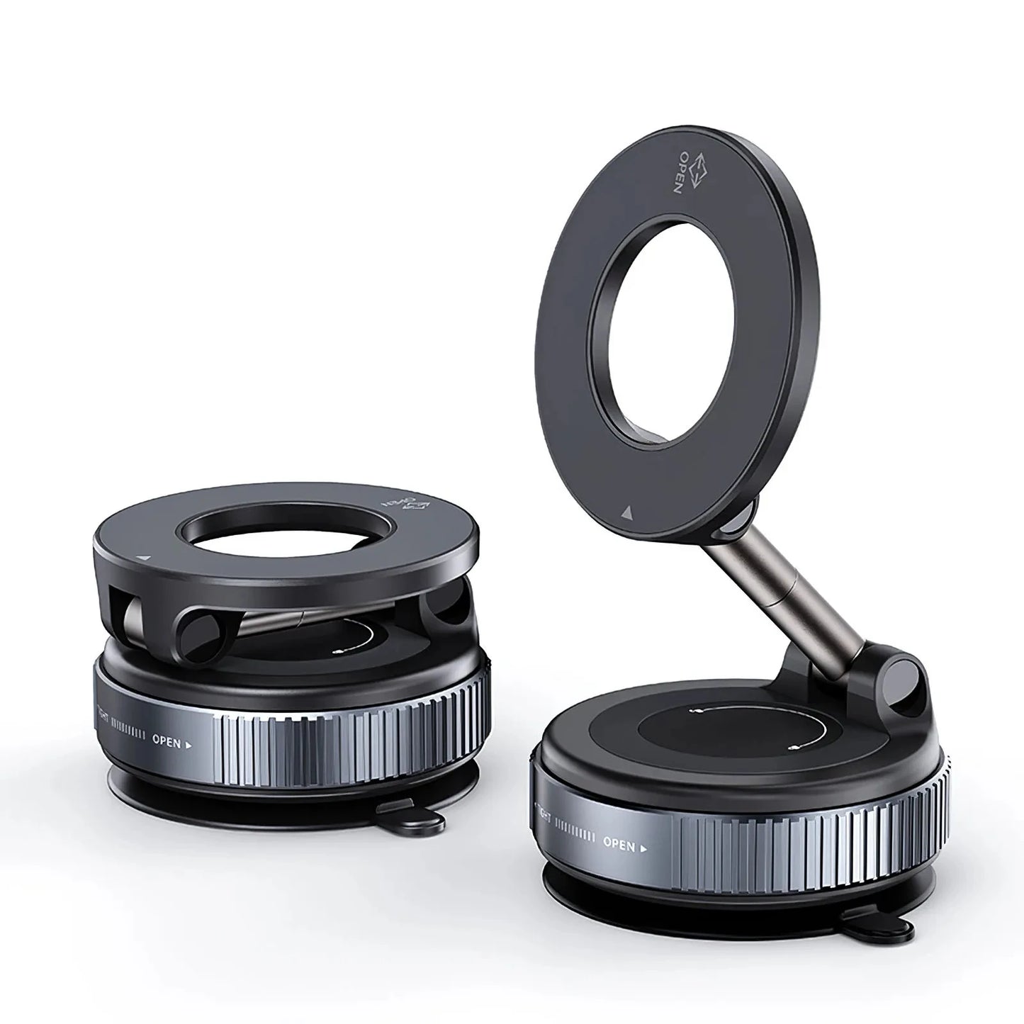 Magnetic Car Mount Strong Magnetic 360° Rotation Foldable Phone Holder For Cell Phone For iphone 12 13 14 15 16 Live Streaming 