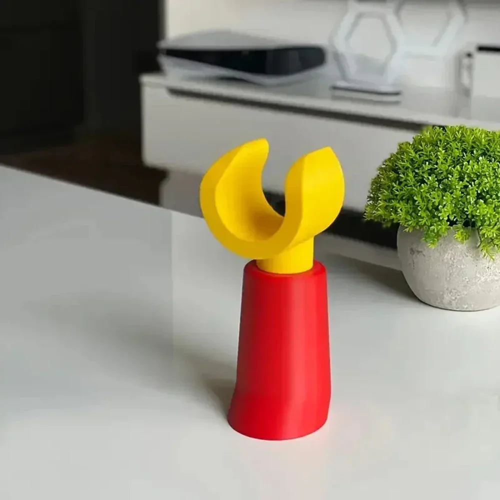 Desktop Universal PS5 PS4 PS3 Handle Holder Xbox Gamepad Holder Xbox Switch Steam Handheld Cute Arm Storage Stand For LEGO Fans