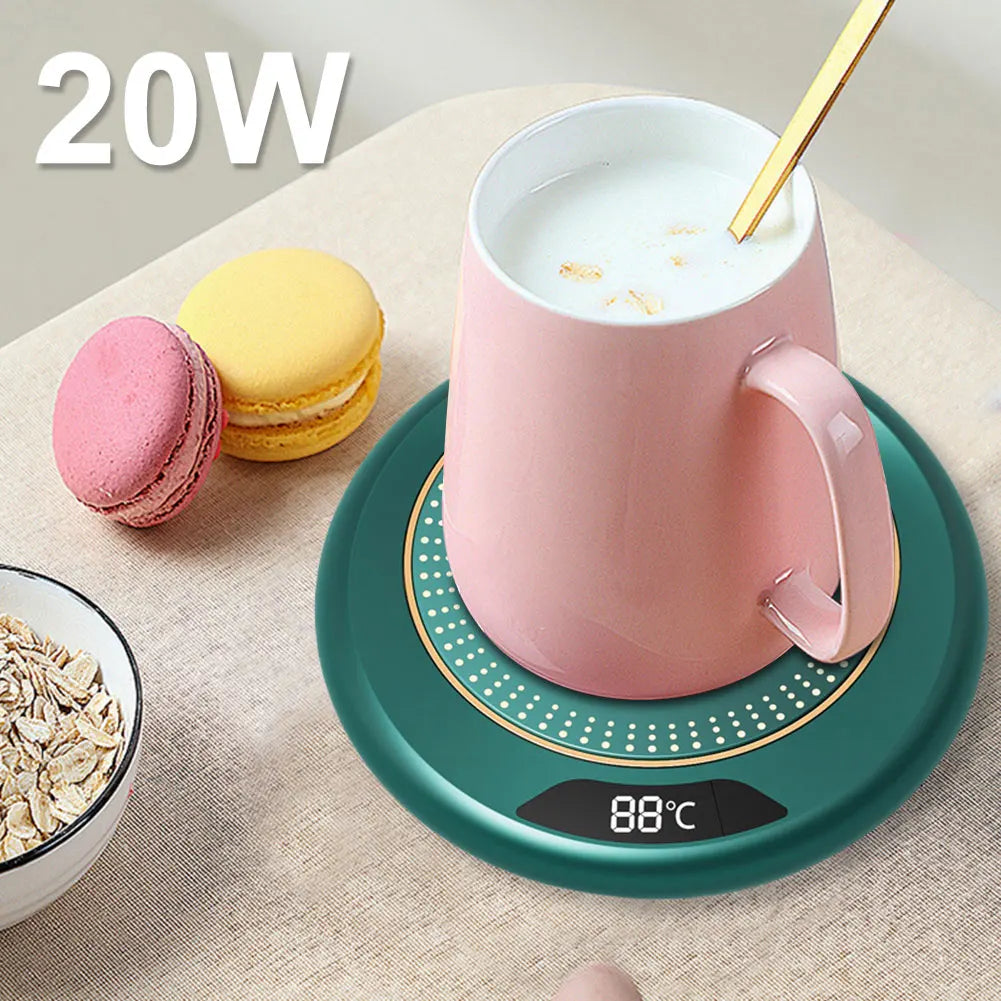 Coffee Mug Warmer for Desk Coffee Cup Warmer 8H Auto Shut Off Candle Warmer Plate 3 Temp Settings Ideal Gifts for Women and Men